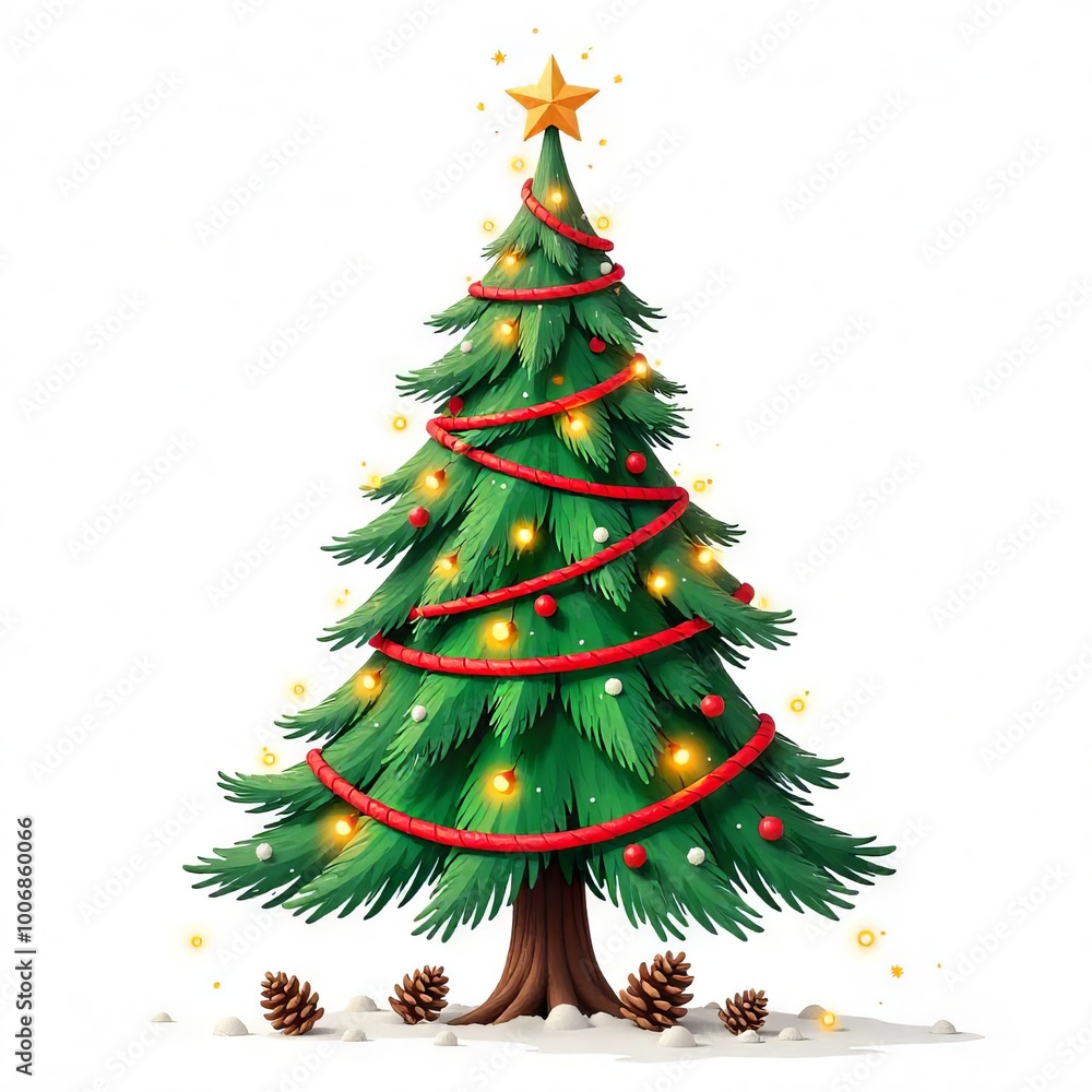 christmas tree isolated on white christmas tree isolated on white