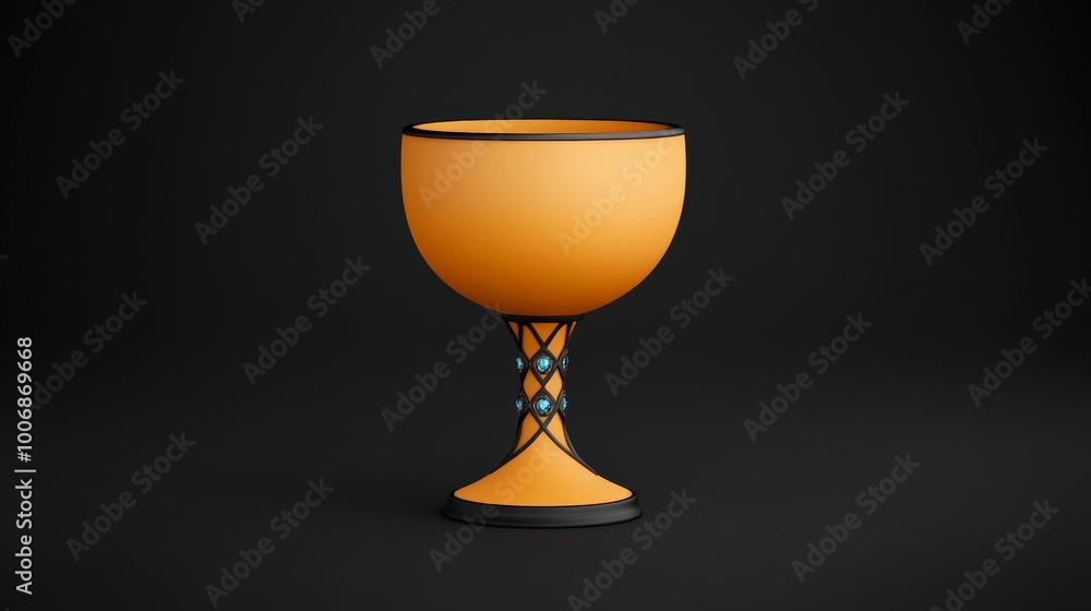 Ornate Gold Chalice: A meticulously crafted chalice with intricate details and a warm, golden glow. The chalice's design exudes elegance and sophistication, making it a perfect symbol of tradition. Ornate Gold Chalice: A meticulously crafted chalice with intricate details and a warm, golden glow. The chalice's design exudes elegance and sophistication, making it a perfect symbol of tradition.
