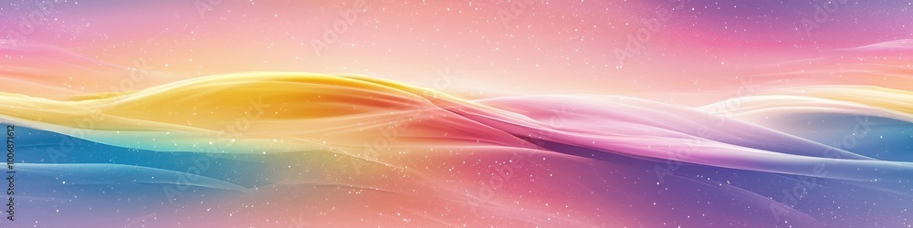 Dreamy Pastel Rainbow Background Dreamy Pastel Rainbow Background