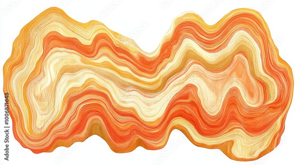 Abstract Orange and Yellow Swirls Marble Texture Stone Pattern Natural Background Abstract Orange and Yellow Swirls Marble Texture Stone Pattern Natural Background