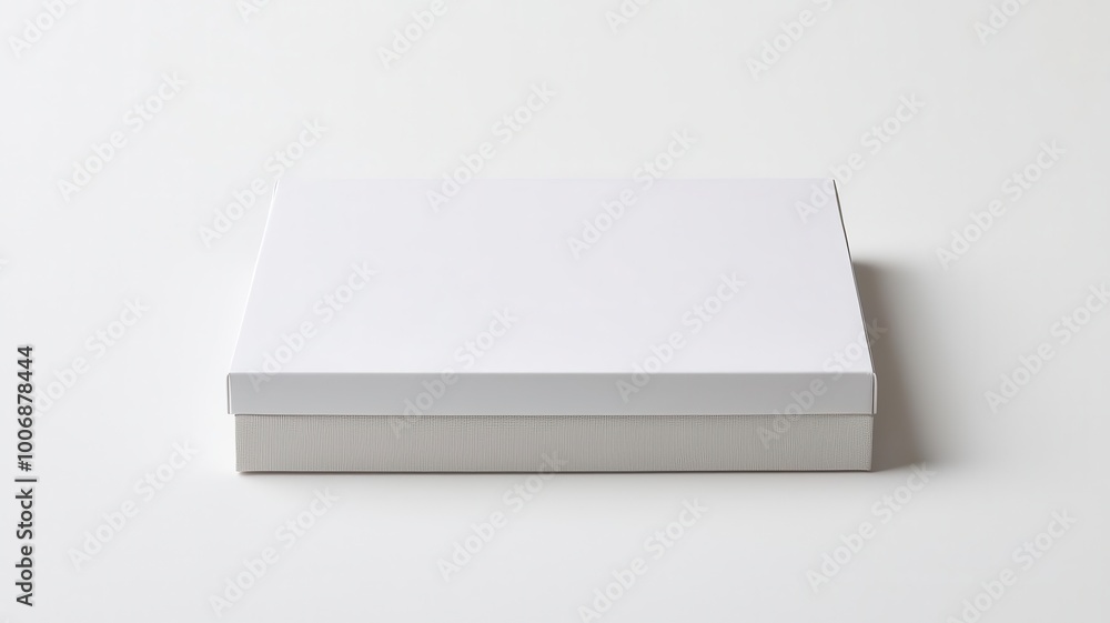 Offset box with a soft-touch exterior and simple snap closure, leaving the surface blank and clean soft-touch box, snap closure Offset box with a soft-touch exterior and simple snap closure, leaving the surface blank and clean soft-touch box, snap closure