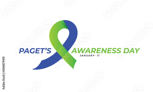 Paget’s awareness day. background, banner, card, poster, template. Vector illustration.