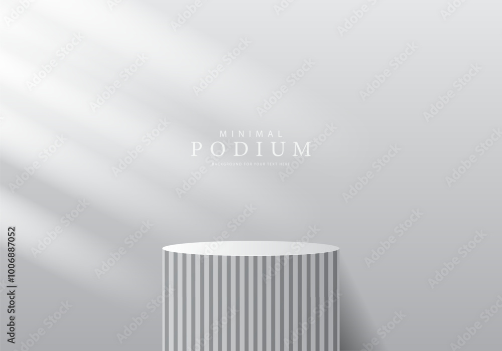 3D product Minimal display stand, white circle on gray background. Abstract geometric shapes in a simple design. Fashion stage mockup scene. Studio product display stand. Product advertising stand 3D product Minimal display stand, white circle on gray background. Abstract geometric shapes in a simple design. Fashion stage mockup scene. Studio product display stand. Product advertising stand