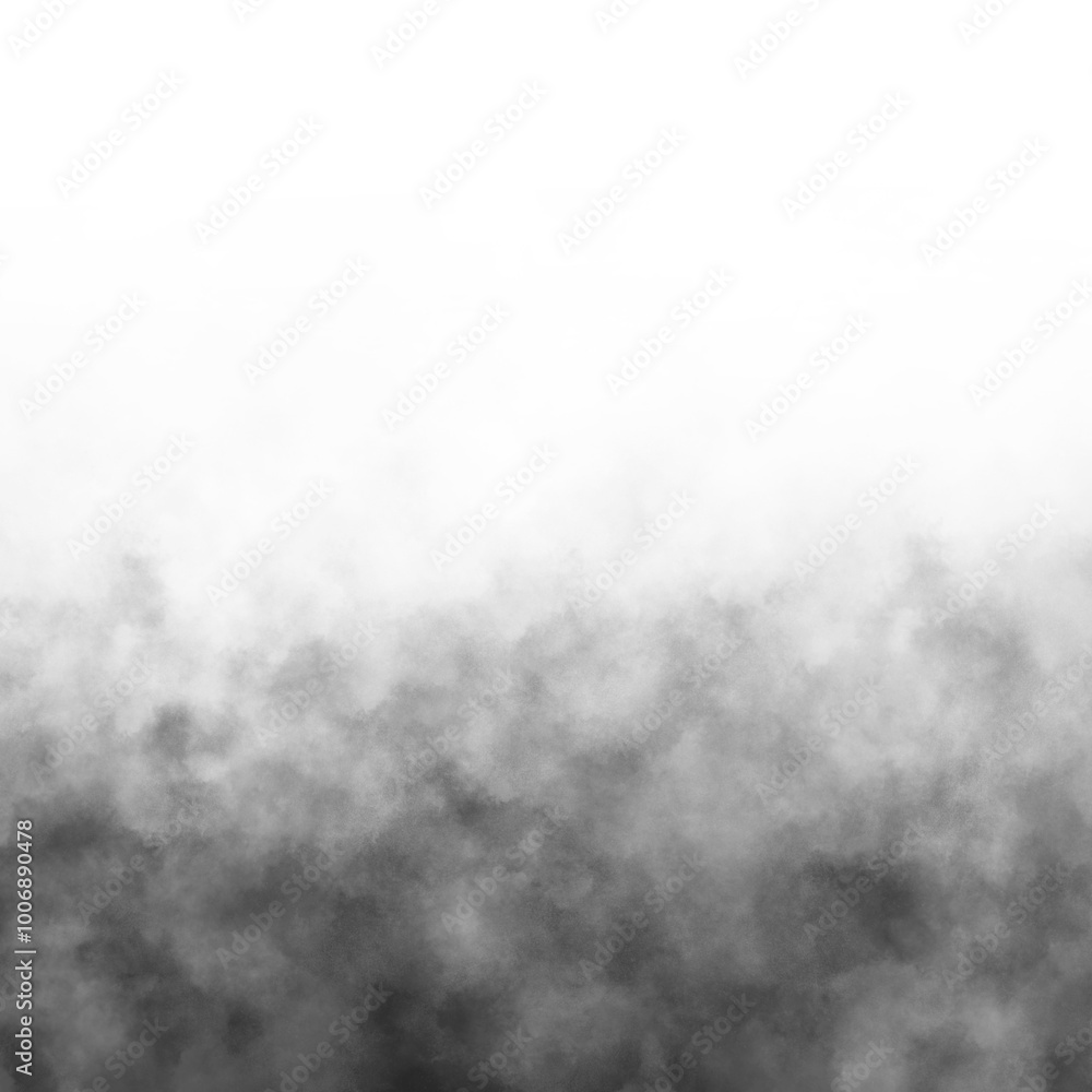 Fototapeta premium Realistic smoke fog or cloud overlay