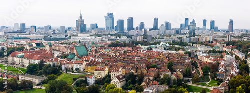 Photography Warszawa, panorama miasta.
