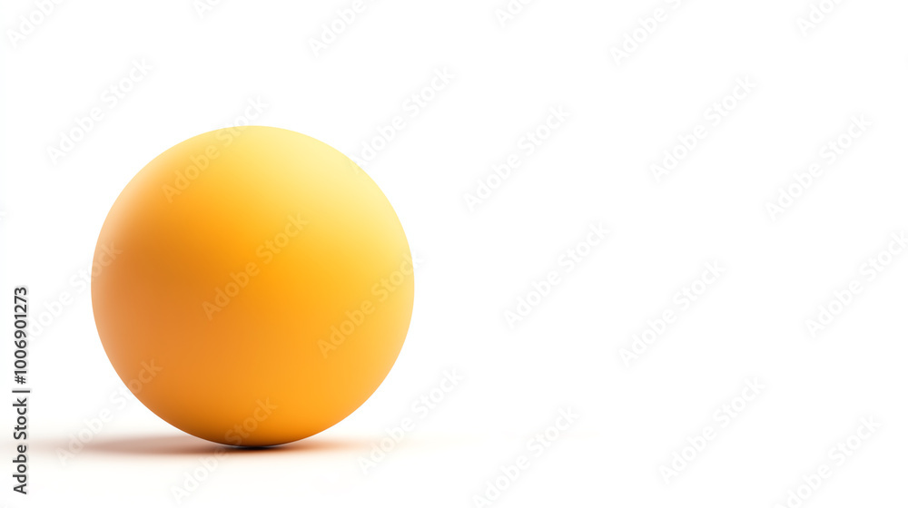 Orange sphere on a white isolated background, perfect for design and creative projects. Orange sphere on a white isolated background, perfect for design and creative projects.