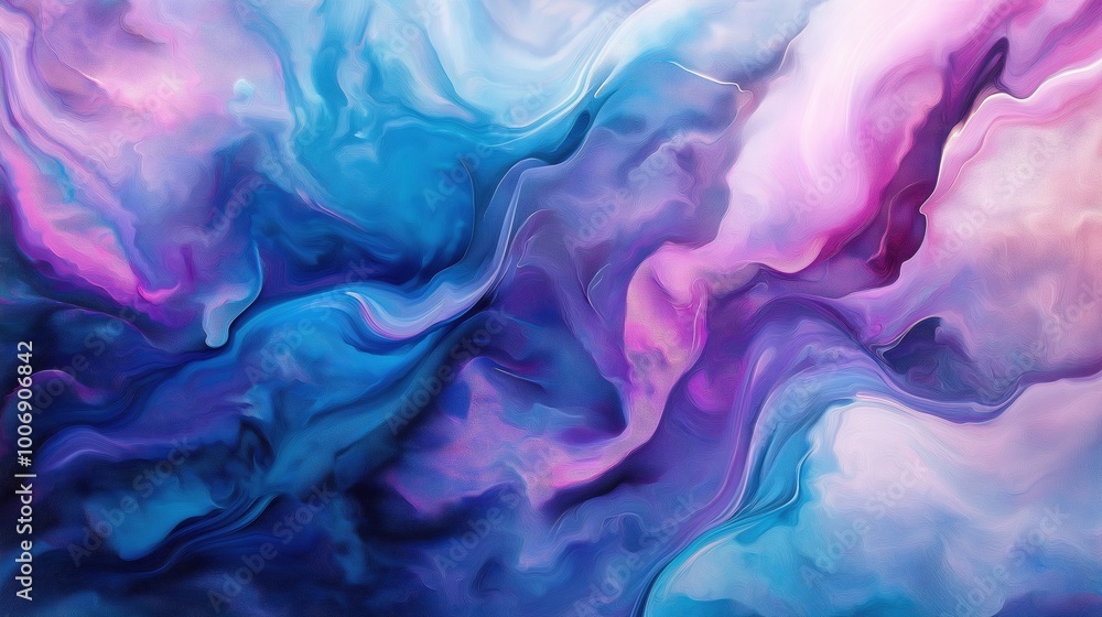 A vibrant abstract background with swirling colors in shades of pink, purple, and blue. A vibrant abstract background with swirling colors in shades of pink, purple, and blue.