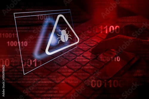 Photography virus and malware detection , cyber crime monitoring , security control