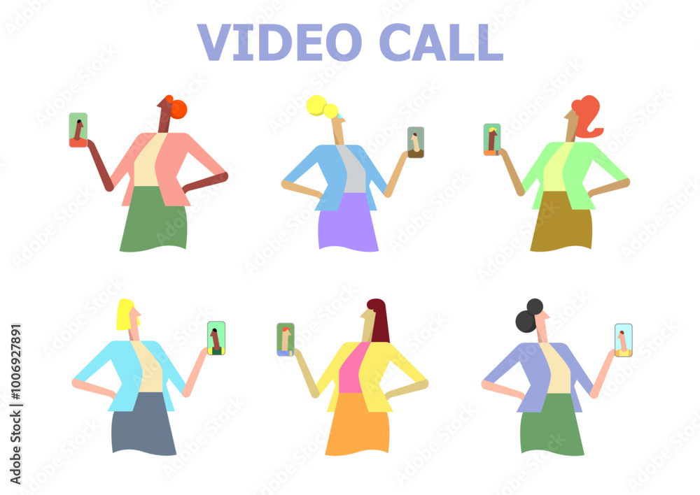 video call characters video call characters