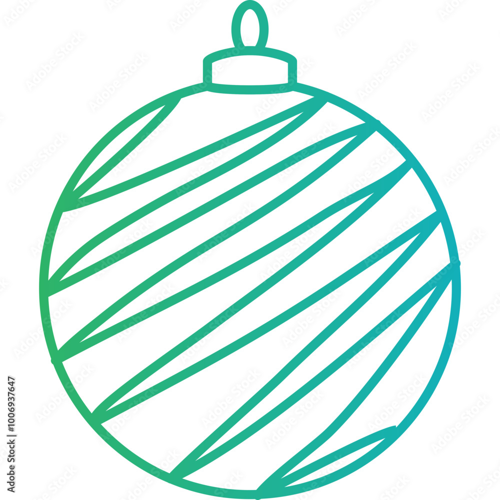 Obraz premium Christmas, New Year Vector Icon element, Isolated white background