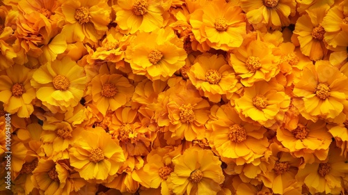 Wallpaper Mural Haldi ceremony marigold flower decoration background  Torontodigital.ca