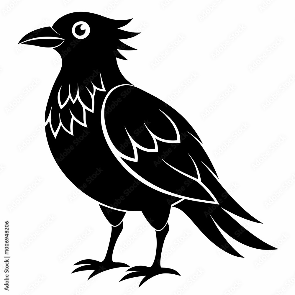 Fototapeta premium crow