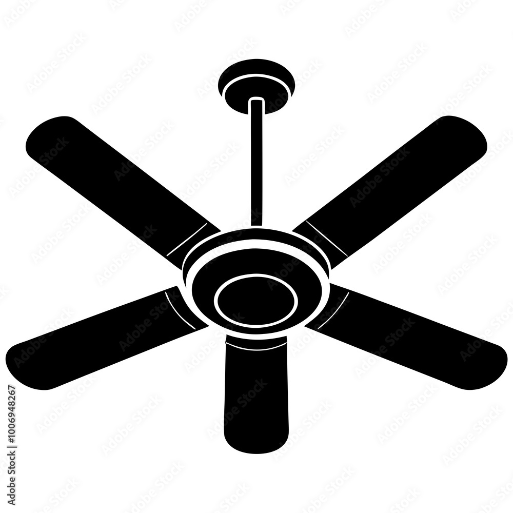 Obraz premium fan isolated