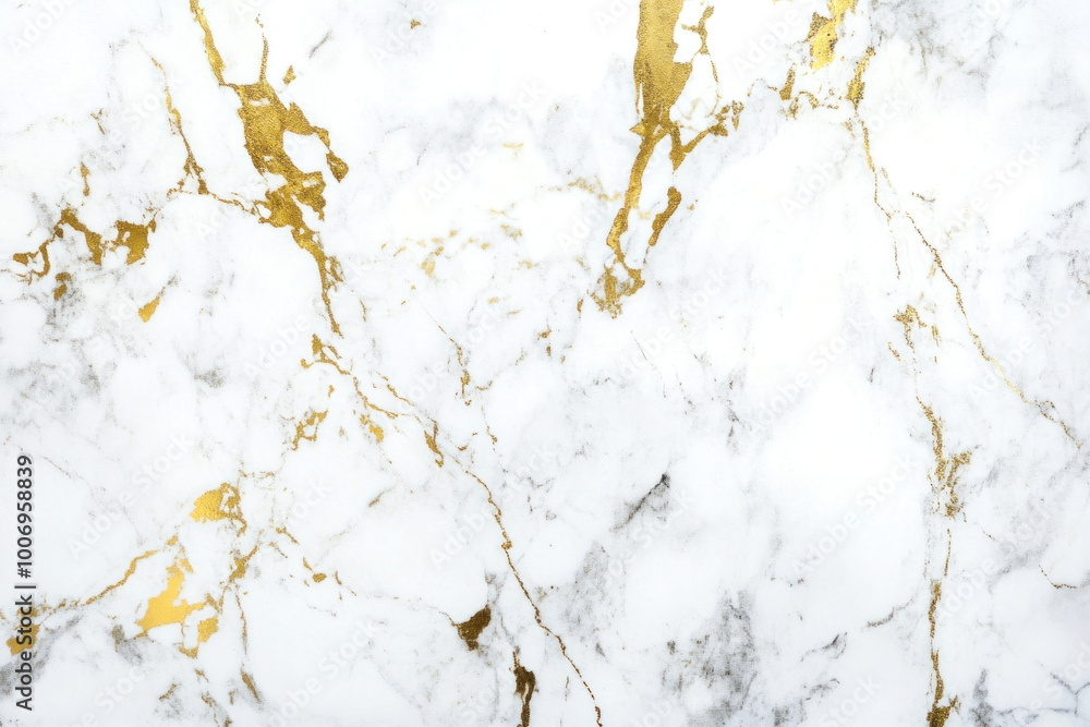Obraz premium White gold marble background