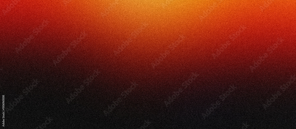 Fotografie "Abstract Gradient Background with Pink-Yellow Grainy Texture | Grunge Noise Ban