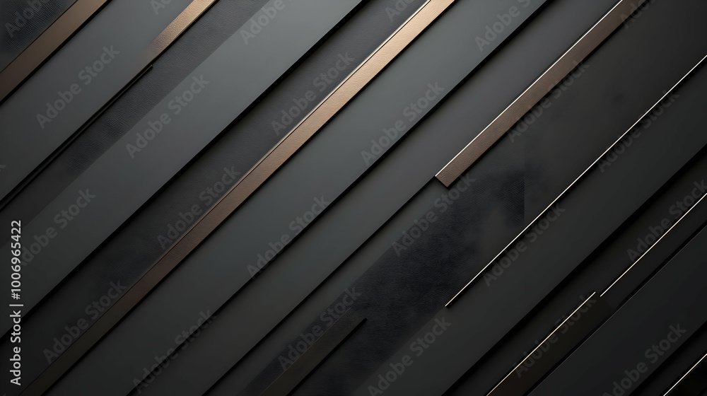 Abstract Background with Diagonal Black and Copper Stripes Abstract Background with Diagonal Black and Copper Stripes
