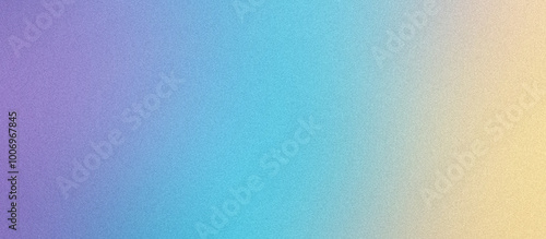 Abstract Gradient Background with Blue-Cyan Grainy Texture | Grunge Noise Banner & Poster Design