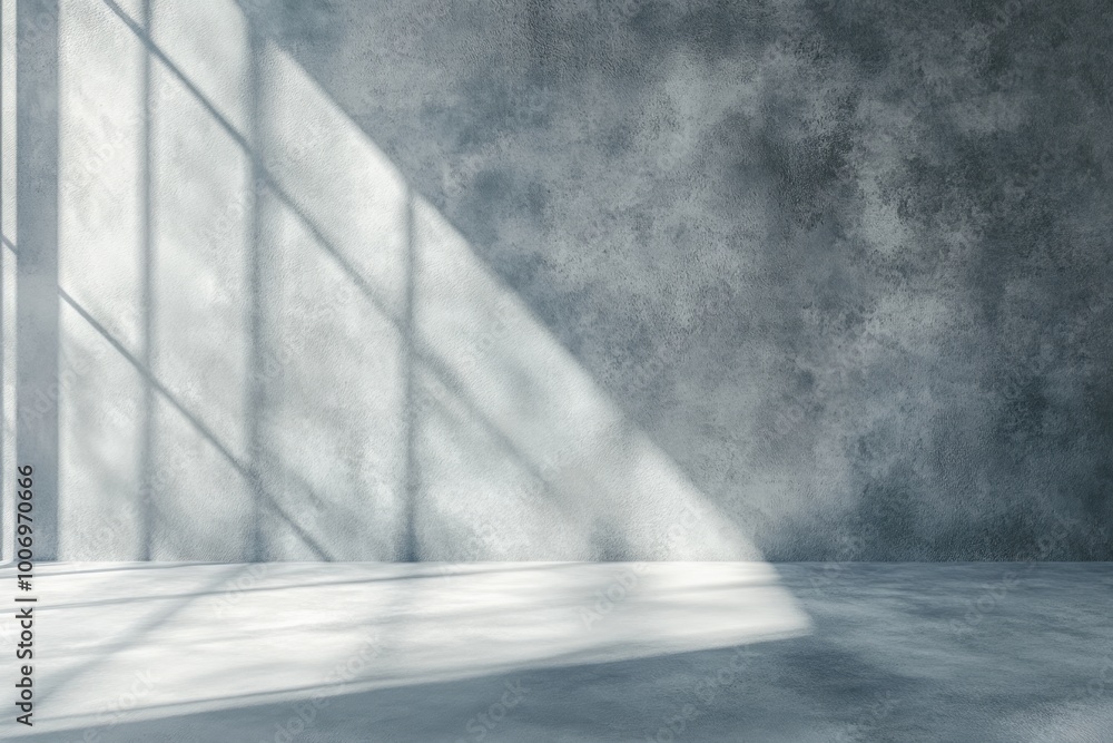 Concrete Wall with Light and Shadow Concrete Wall with Light and Shadow