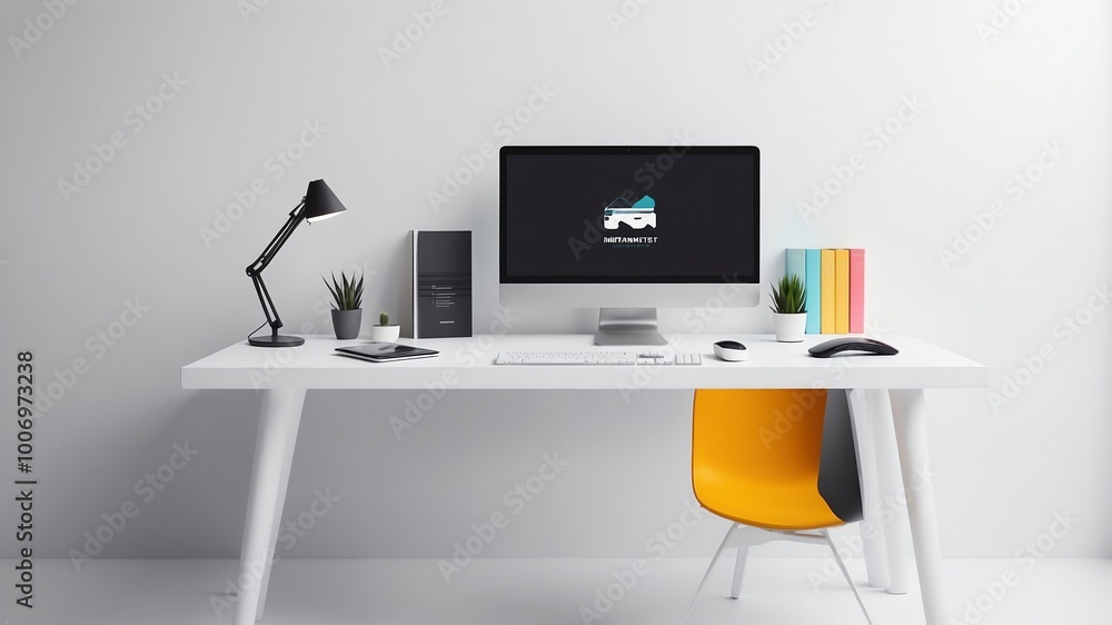 Modern Technology Office Workspace Modern Technology Office Workspace