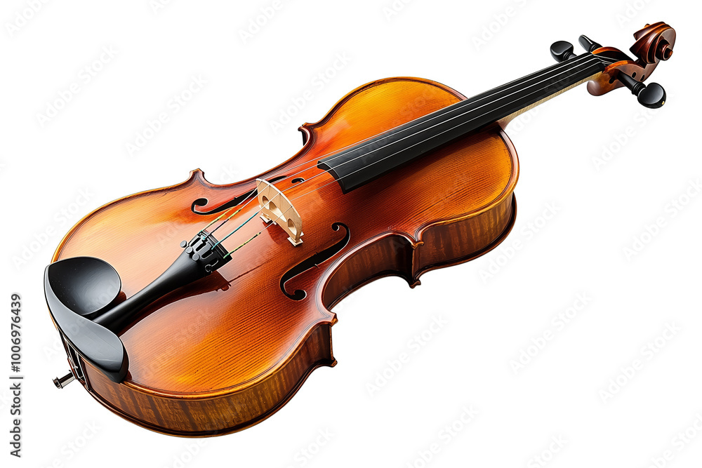 Fototapeta premium Classic Violin: A Beautiful Instrument for Music Lovers