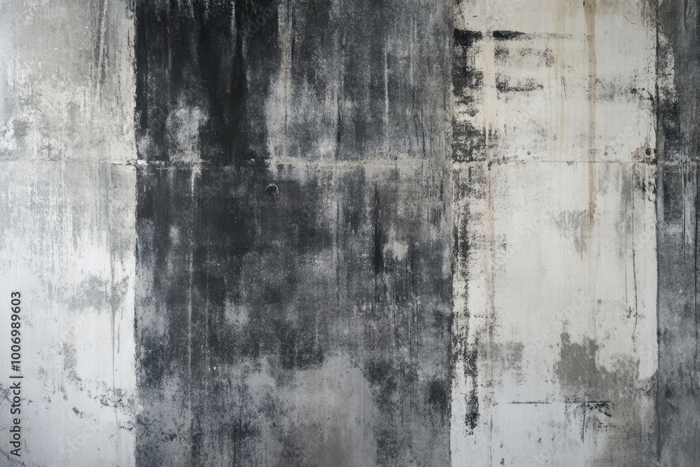 Fototapeta premium Black and White Abstract Wall