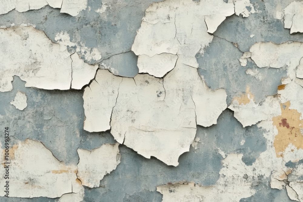Cracked and Peeling Wall Cracked and Peeling Wall