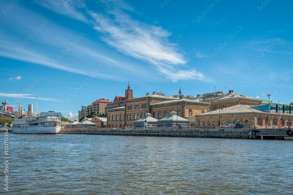 Gothenburg is a large Swedish city located at the mouth of the Göta River, on the west coast of the country. Gothenburg is a large Swedish city located at the mouth of the Göta River, on the west coast of the country.