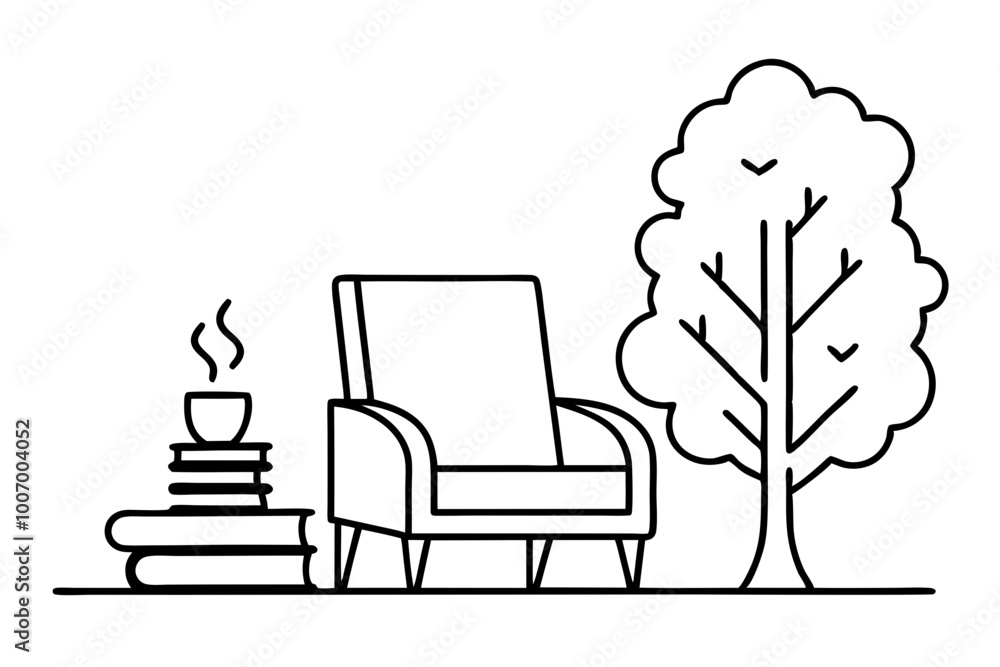 Rainy Summer Day Vector Art Featuring a Cozy Scene with Raindrops
Rainy Summer Day Vector Art Featuring a Cozy Scene with Raindrops
