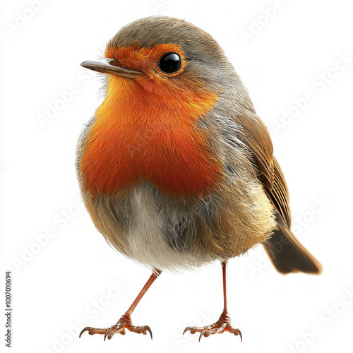 Red Robin Isolated
