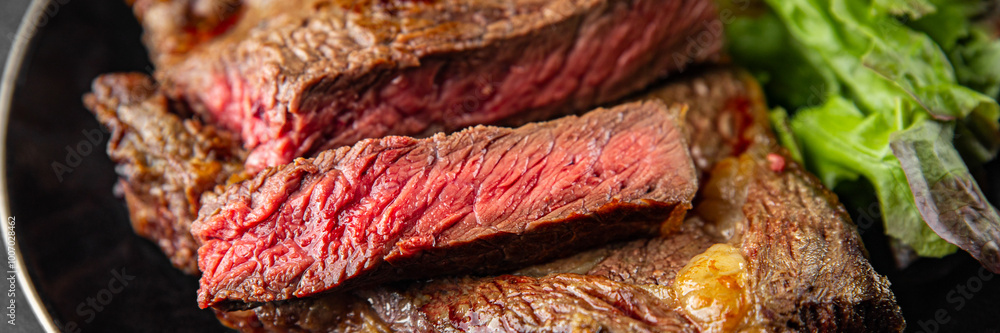 meat steak grilled beef fresh barbecue gourmet food background on the table rustick food top view copy space meat steak grilled beef fresh barbecue gourmet food background on the table rustick food top view copy space