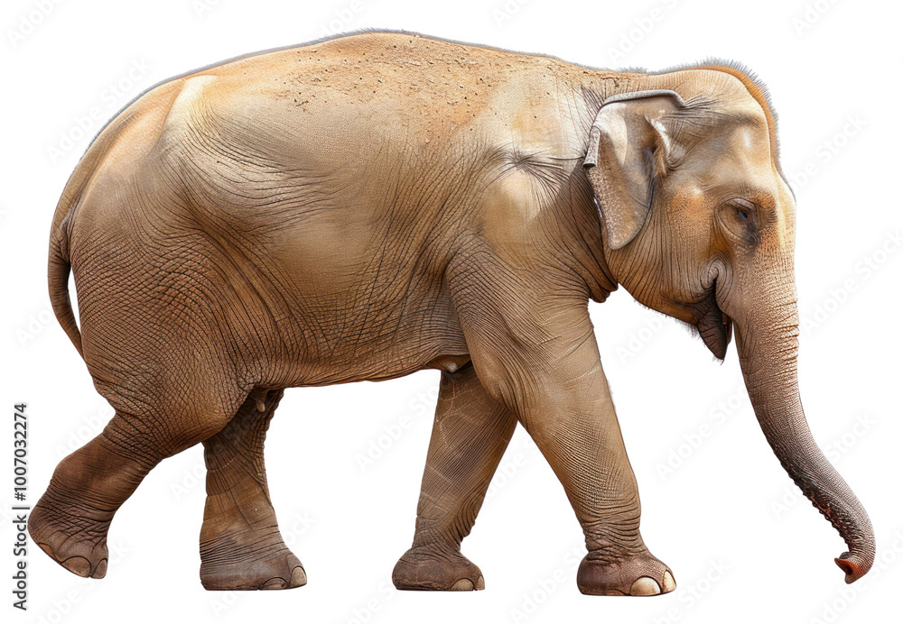 Obraz premium PNG Elephant wildlife animal mammal.