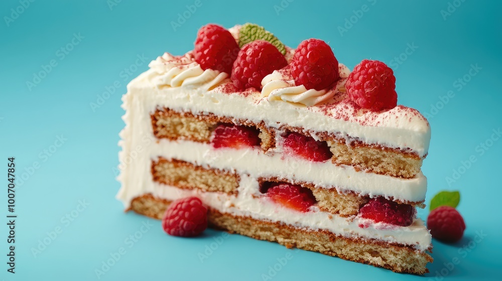 cake with berries cake with berries