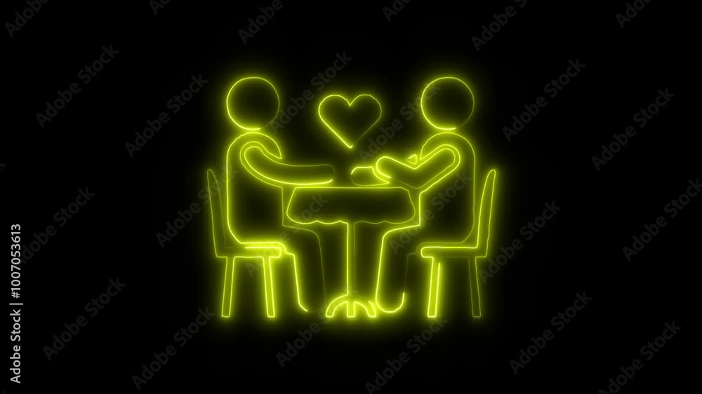 Friendship Outline Icon in HD Video Neon Animation – Companionship and Bonding Symbol for Relationships, Community, and Social Connections on Black Background Friendship Outline Icon in HD Video Neon Animation – Companionship and Bonding Symbol for Relationships, Community, and Social Connections on Black Background
