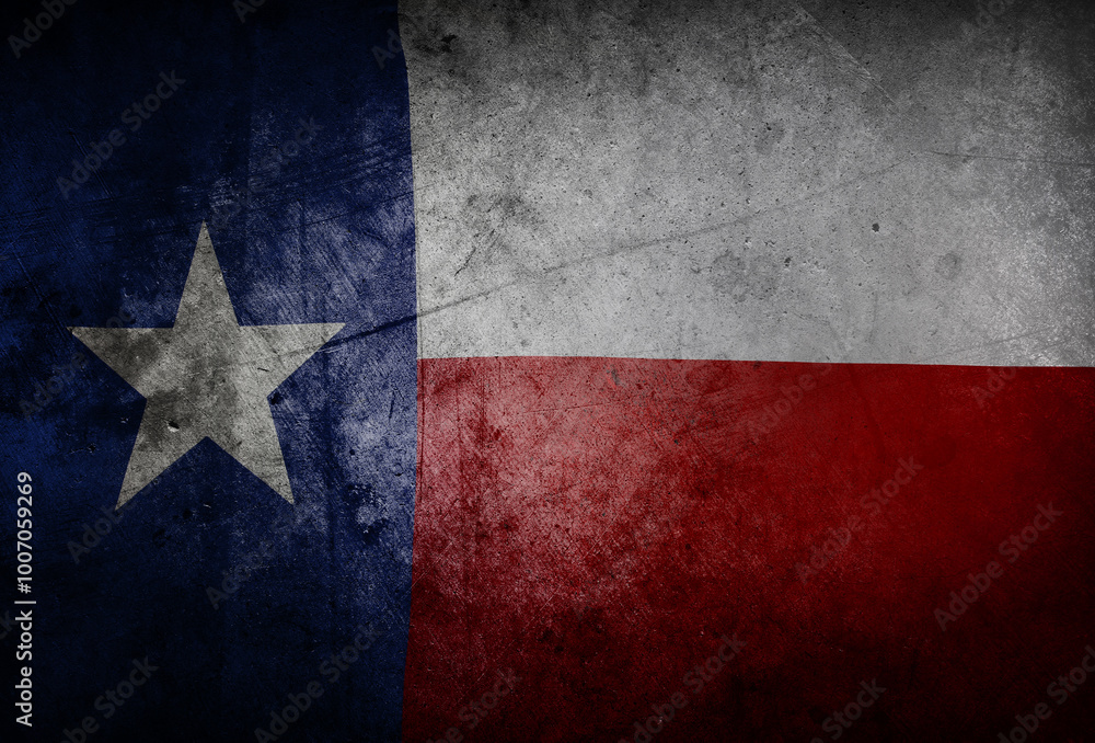 Grunge Texas flag Grunge Texas flag