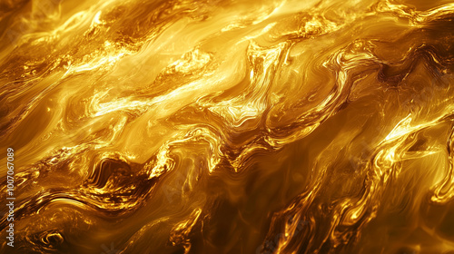 Abstract background in Gold color