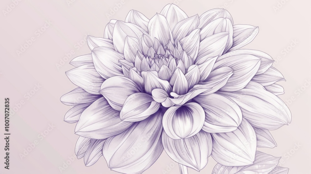A detailed view of a flower on a pink background A detailed view of a flower on a pink background