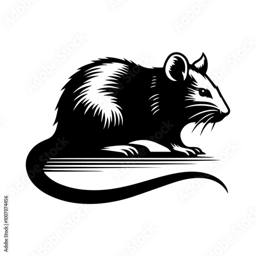 "Whiskers and Wonders: The Intriguing Life of Rats Captured in Vector Art With Visuality"