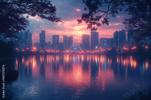 A city-wide blackout occurring during a major sporting event. Concept of lifestyle.