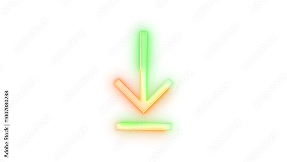 Glowing symbol icon, Glowing symbol icon,