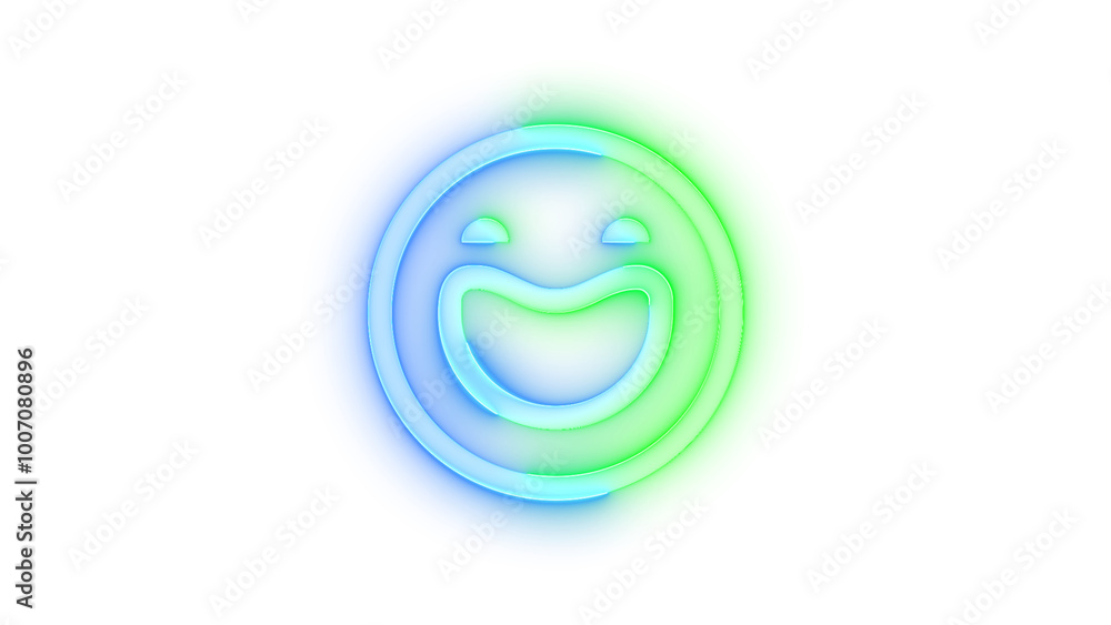 Neon icon emoji symbol transparent background, Glowing symbol icon Neon icon emoji symbol transparent background, Glowing symbol icon