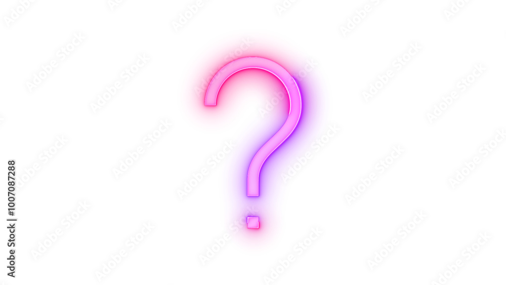 Glowing symbol icon, Neon icon help symbol transparent background Glowing symbol icon, Neon icon help symbol transparent background