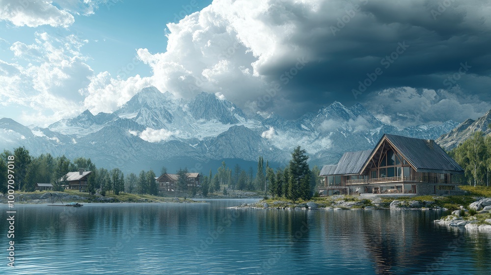 Fototapeta premium lake bled country