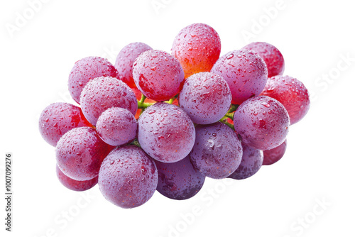 Wallpaper Mural Fresh and juicy grapes with a glistening surface, perfect for snacks, desserts, or healthy recipes. Torontodigital.ca