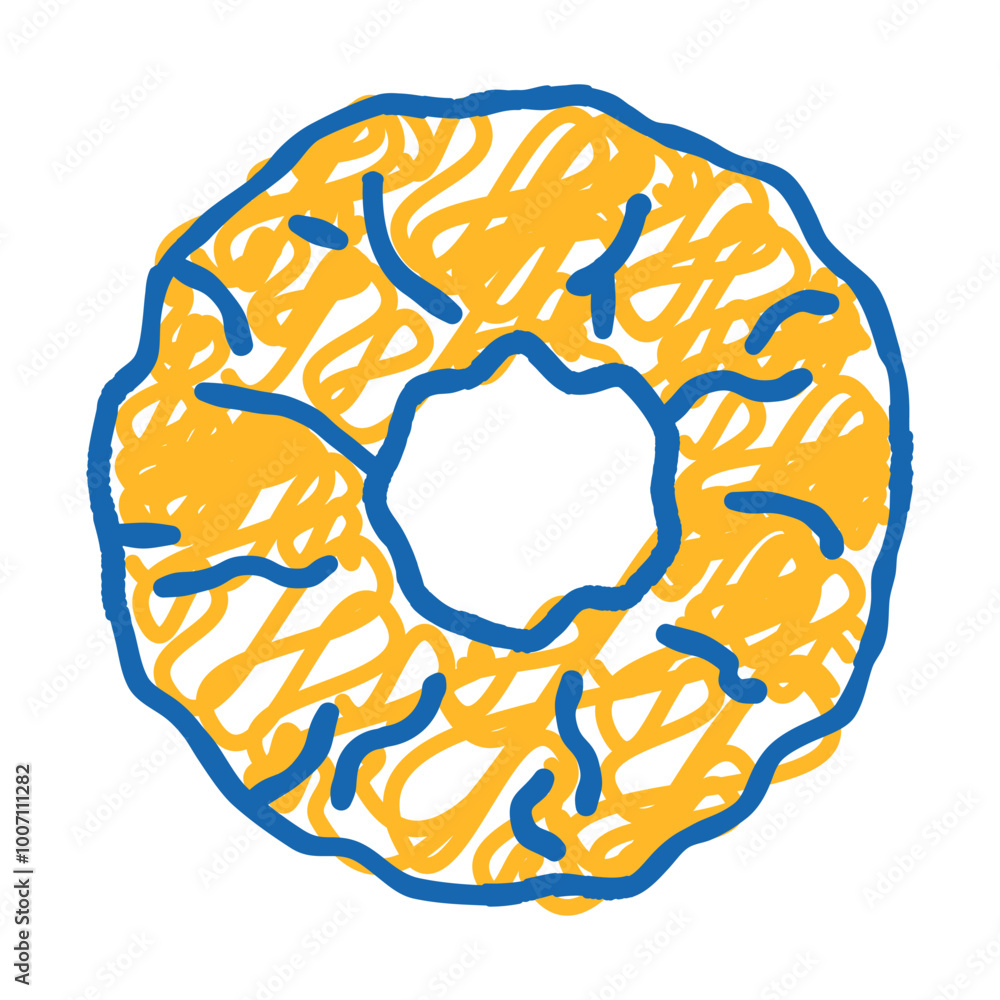 apple dried fruit doodle icon sketch vector. apple dried fruit sign. isolated symbol illustration apple dried fruit doodle icon sketch vector. apple dried fruit sign. isolated symbol illustration