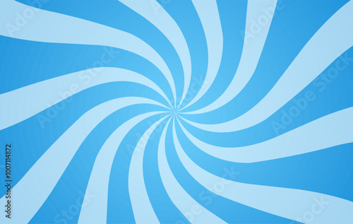 Blue gradient spiral background design