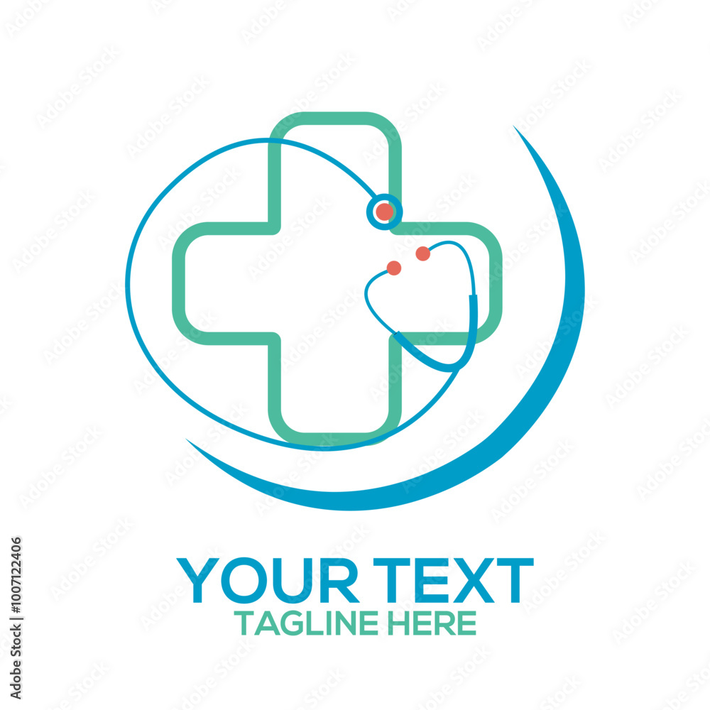 medical logo with symbol medical logo with symbol