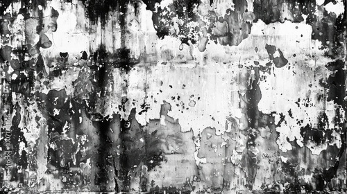 Wallpaper Mural A close-up shot of a worn-out wall with peeling paint, perfect for adding texture to your design Torontodigital.ca