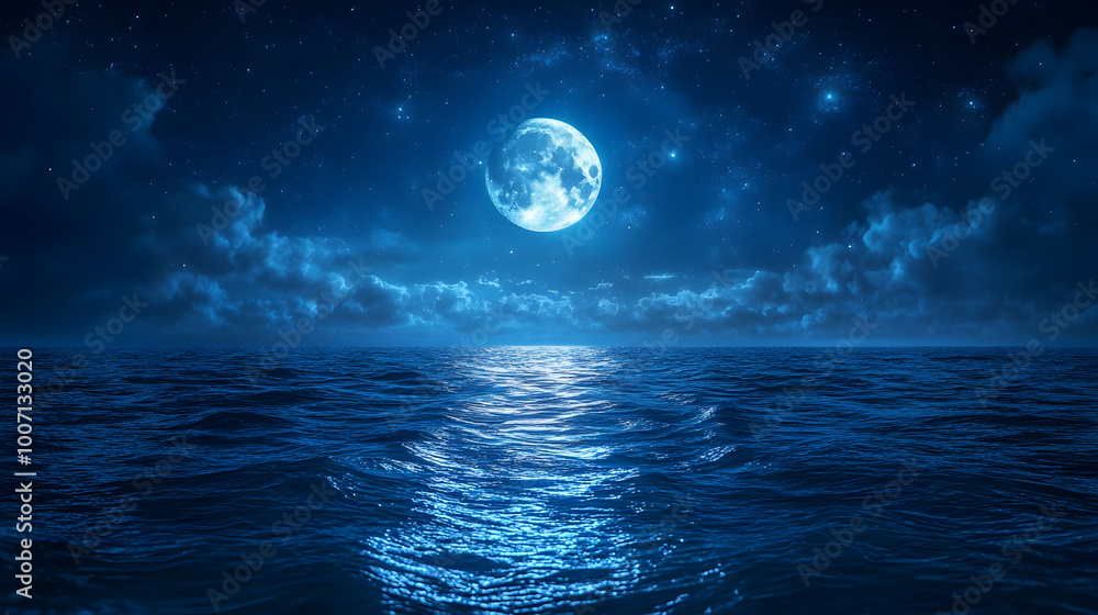 Full Moon Night Sky Full Moon Night Sky