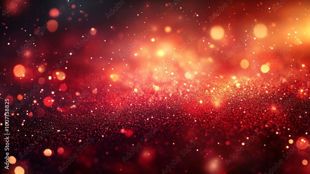bokeh red christmas lights background bokeh red christmas lights background