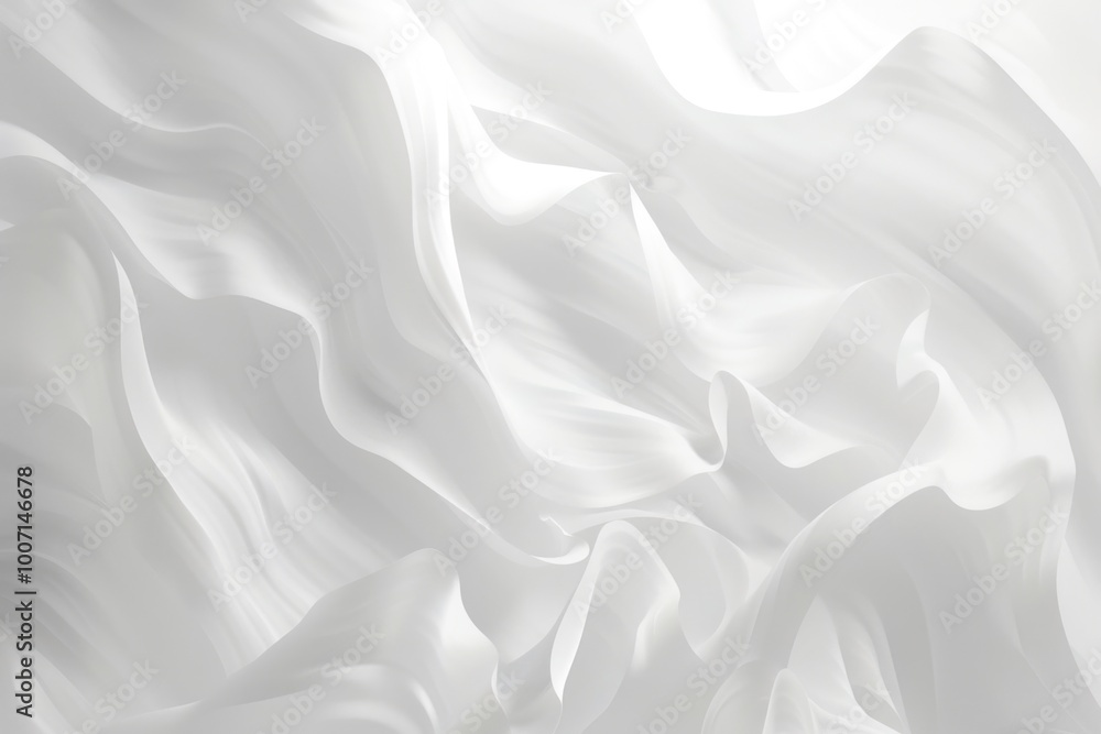 A close-up view of white fabric texture A close-up view of white fabric texture
